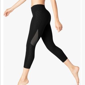 Beyond Yoga “Quilt while ahead” black leggings